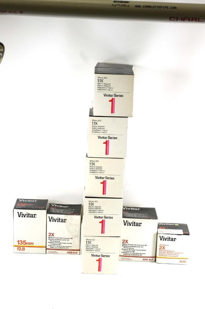 Lot of Camera Equipment incl Macro Adapters and Tele (1 of 4)