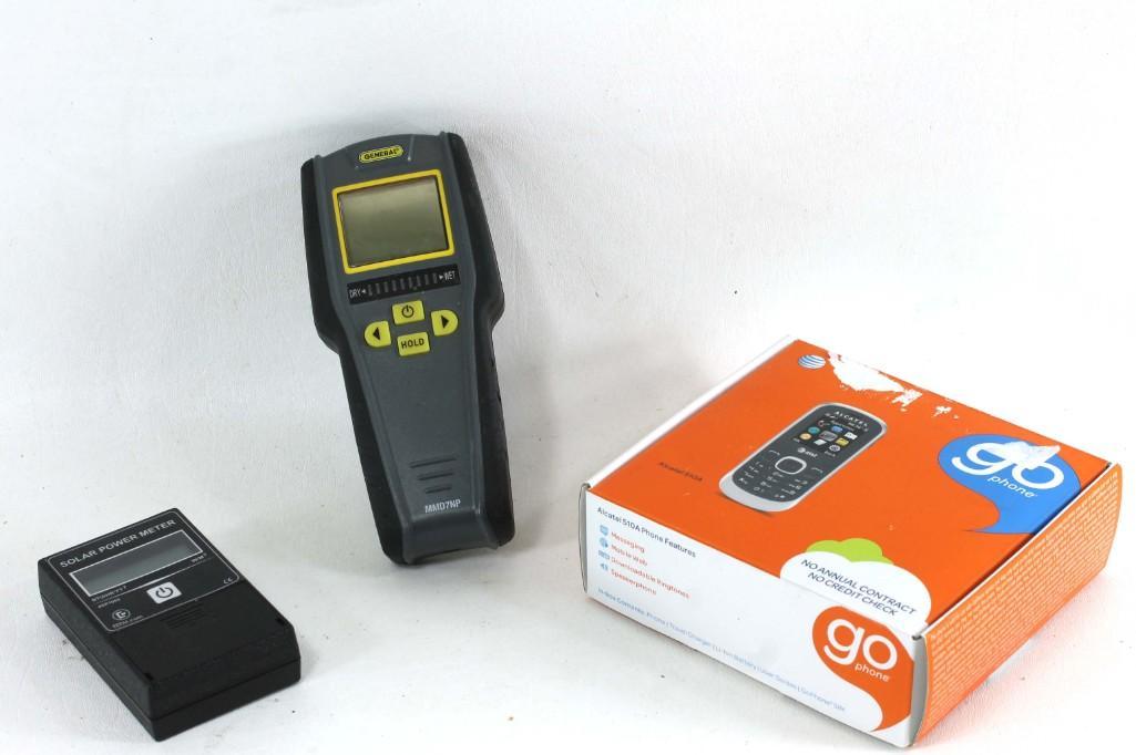 Lot of Electronics incl a Digital Moisture Meter, a (1 of 4)