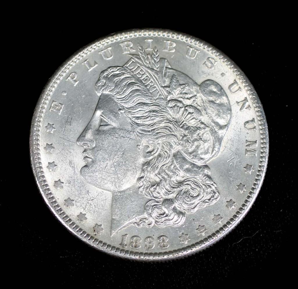 1898-P Morgan Silver Dollar (1 of 2)