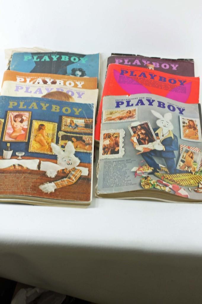 1960's and 1970's Playboy Magazines: 1960s and 1970s issues of Playboy Magazine