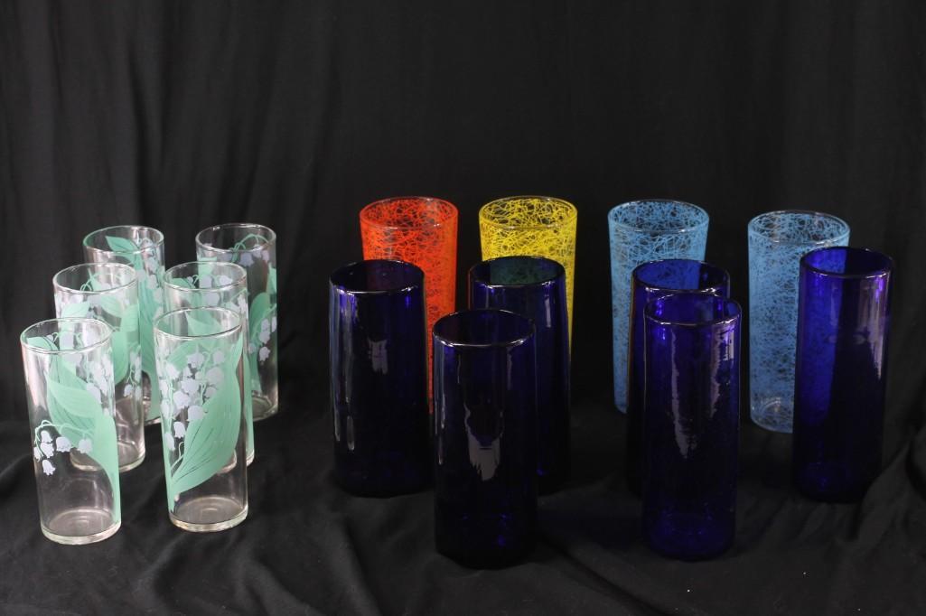Lot of Vintage Tumblers (1 of 2)