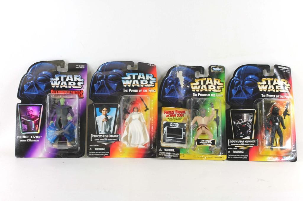 Lot of 4 Star Wars Action Figures New in Package (1 of 1)