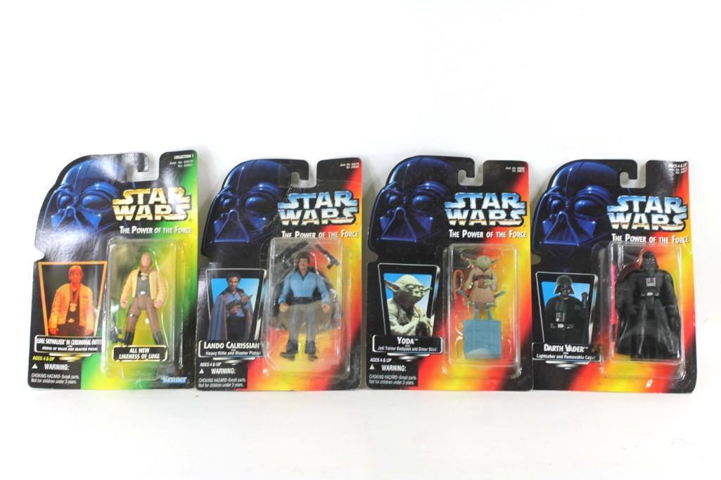 Lot of 4 Star Wars Action Figures New in Package (1 of 1)
