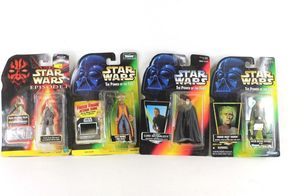Lot of 4 Star Wars Action Figures New in Package (1 of 1)