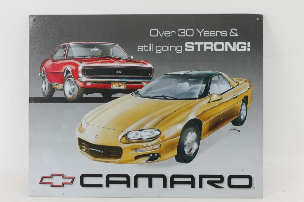 Chevy Camaro Metal Sign (1 of 4)