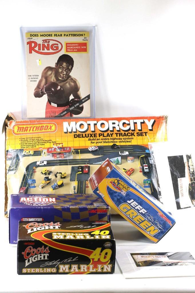 Lot of Misc Collectibles, incl Matchbox Motorcity Track (1 of 5)