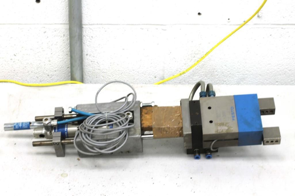Festo Air Slide with Gripper-Flow Control and Sensor: Festo Air Slide with Gripper-Flow Control and Sensor