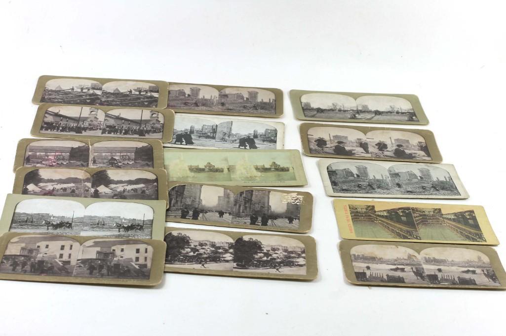 Lot of 16 Stereo Viewer Cards (1 of 2)
