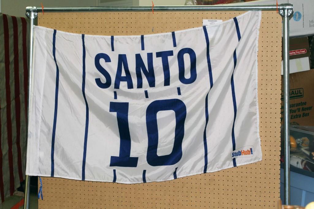 Ron Santo Flag Chicago Cubs (1 of 2)
