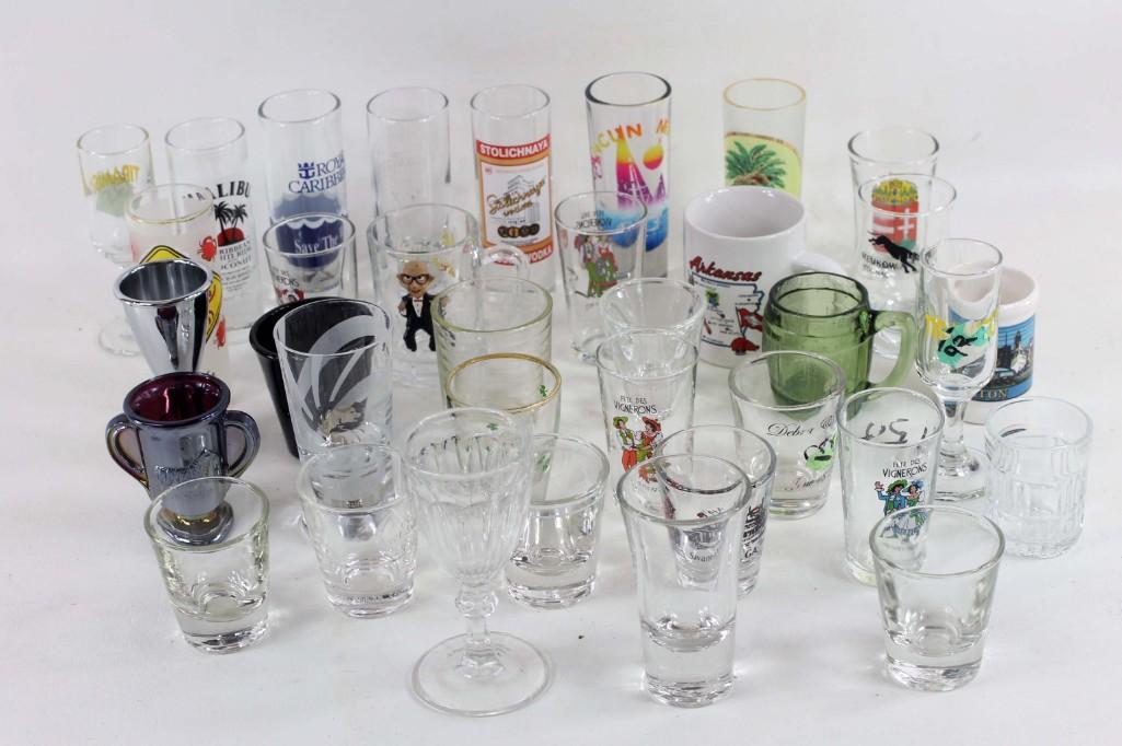 Lot of Shot Glasses: Lot of Shot Glasses