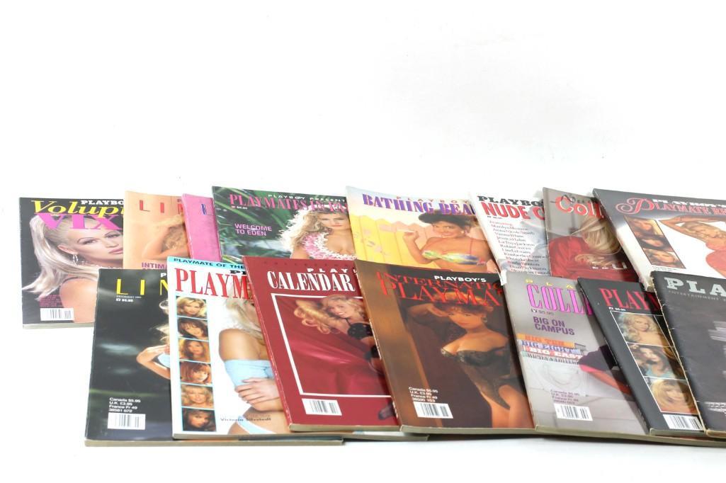Lot of Playboy Supplement Magazines: Lot of Playboy Supplement Magazines