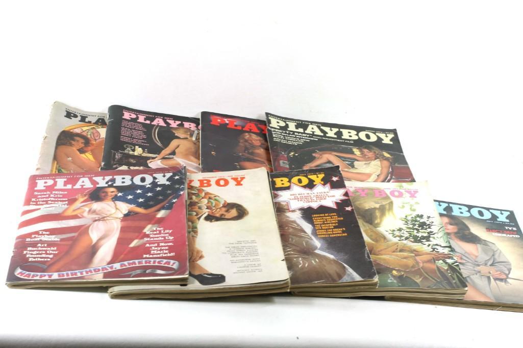Lot of Playboy Magazines (1 of 2)