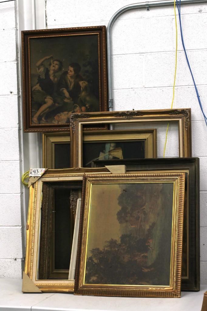 Lot of Frames and Framed Prints (1 of 5)