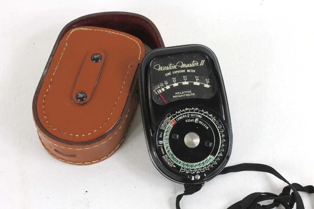 Weston Master II Exposure Meter with Case (1 of 3)