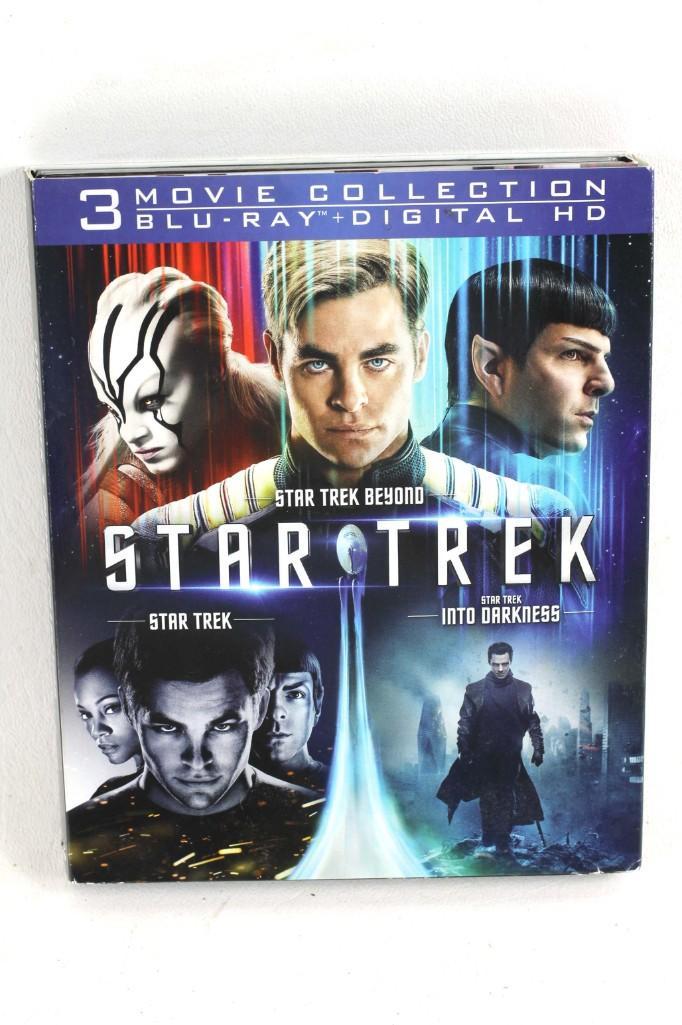 Star Trek 3 Movie Collection Blue Ray DVD Set (1 of 3)