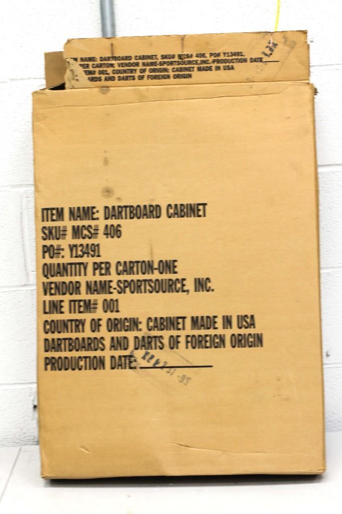 Dart Board Cabinet: Dart Board Cabinet