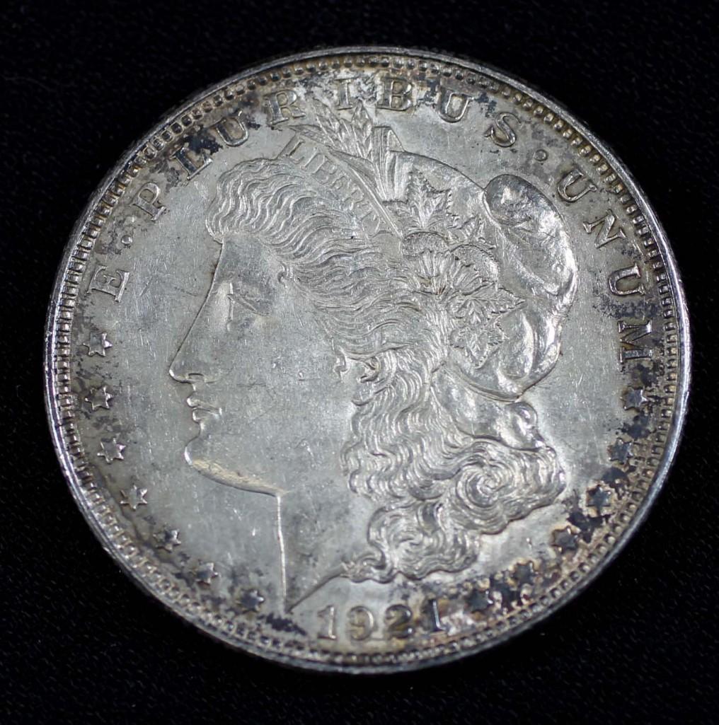 1921-P Morgan Silver Dollar (1 of 2)