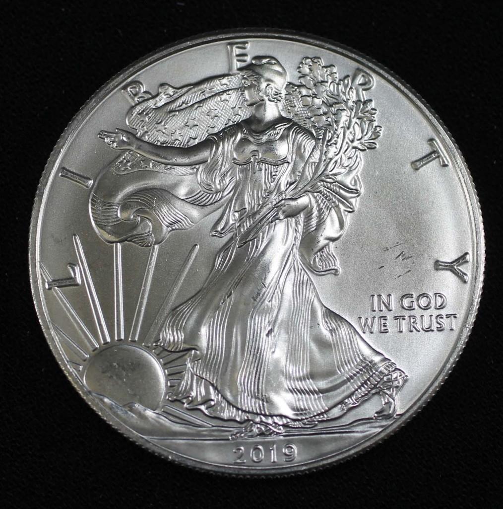 2019 BU American Silver Eagle (1 of 2)