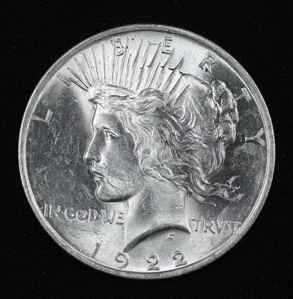 1922-P Silver Peace Dollar (1 of 2)