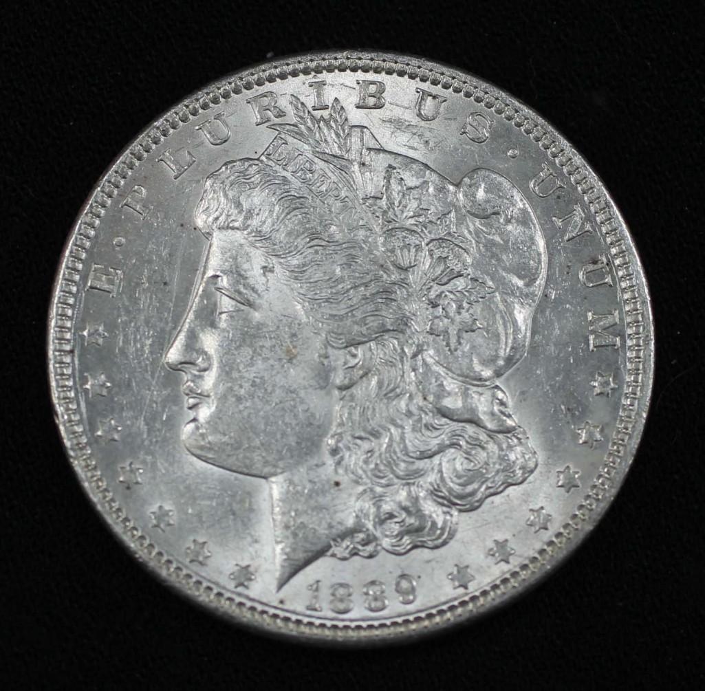 1889-P Morgan Silver Dollar (1 of 2)