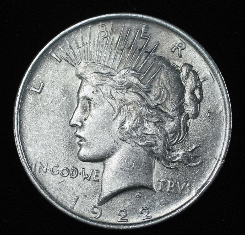 1922-P Silver Peace Dollar (1 of 2)