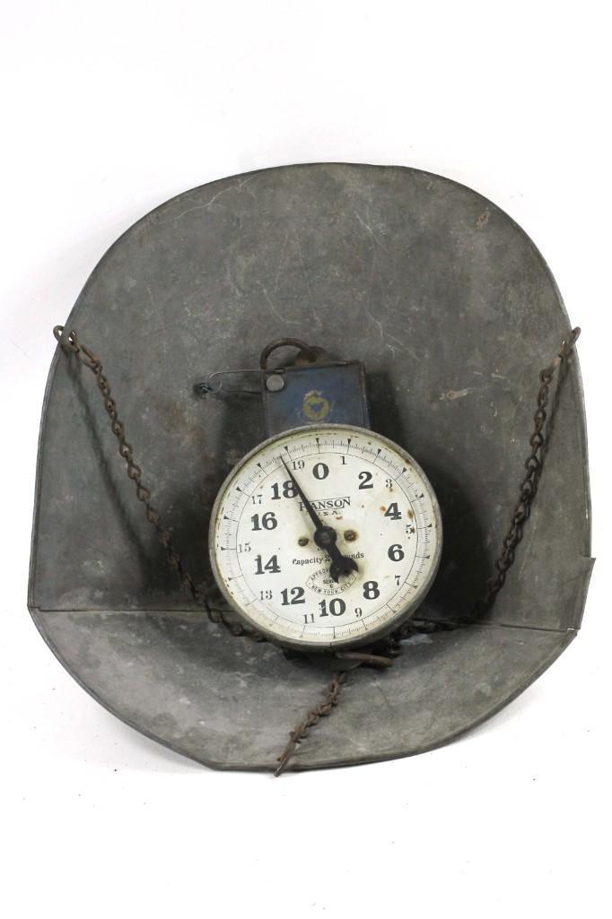 Vintage Hanson Grocery Store Scale (1 of 4)