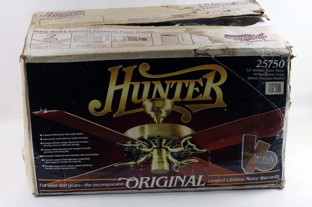 Hunter Ceiling Fan - New in damaged box (1 of 5)