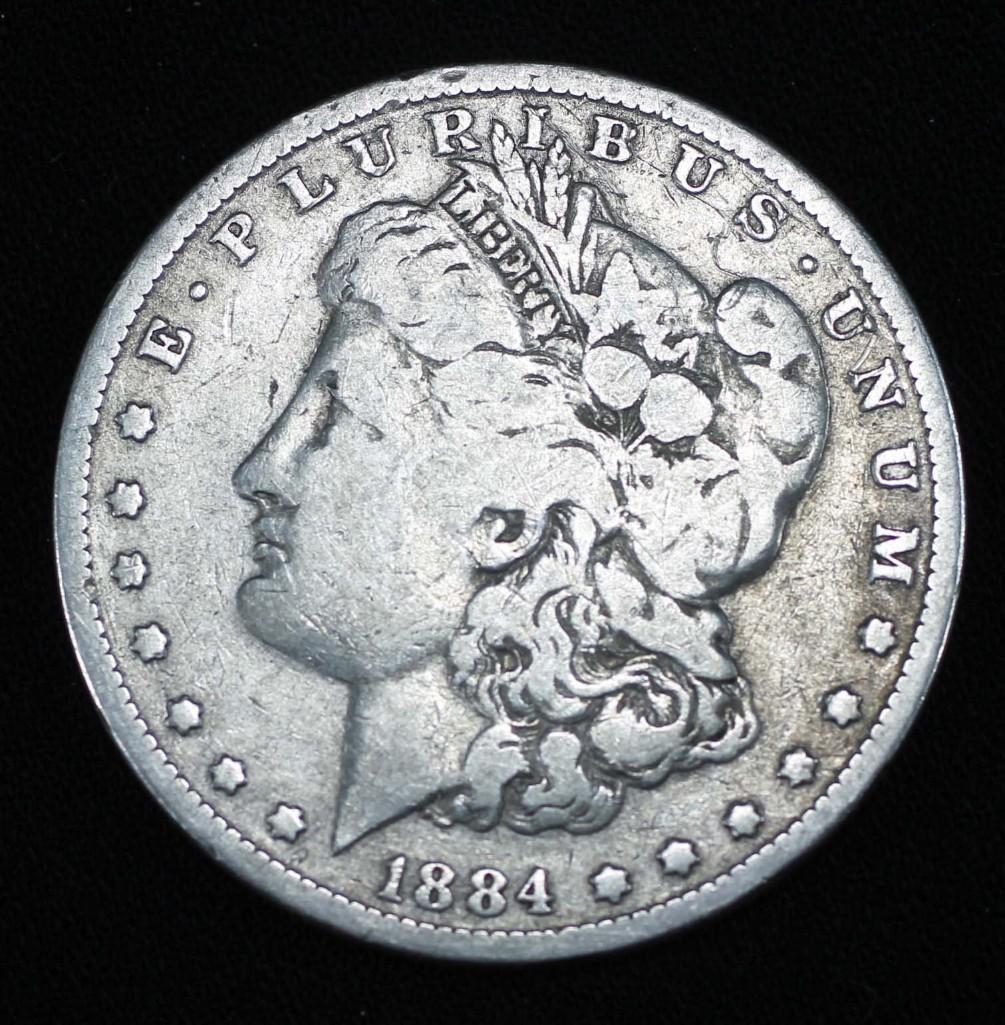 1884-P Morgan Silver Dollar (1 of 2)