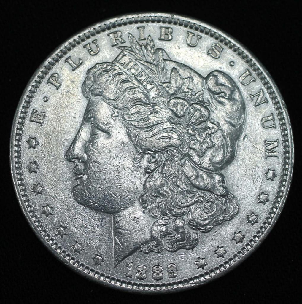 1889-P Morgan Silver Dollar (1 of 2)