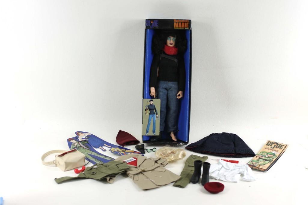 2004 Hasbro GI Joe Mademoiselle Marie: 2004 Hasbro GI Joe Mademoiselle Marie Condition: Missing her left shoe
