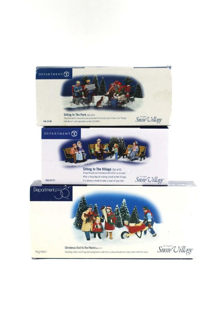 Lot of 3 Department 56 Christmas Items in Original (1 of 2)