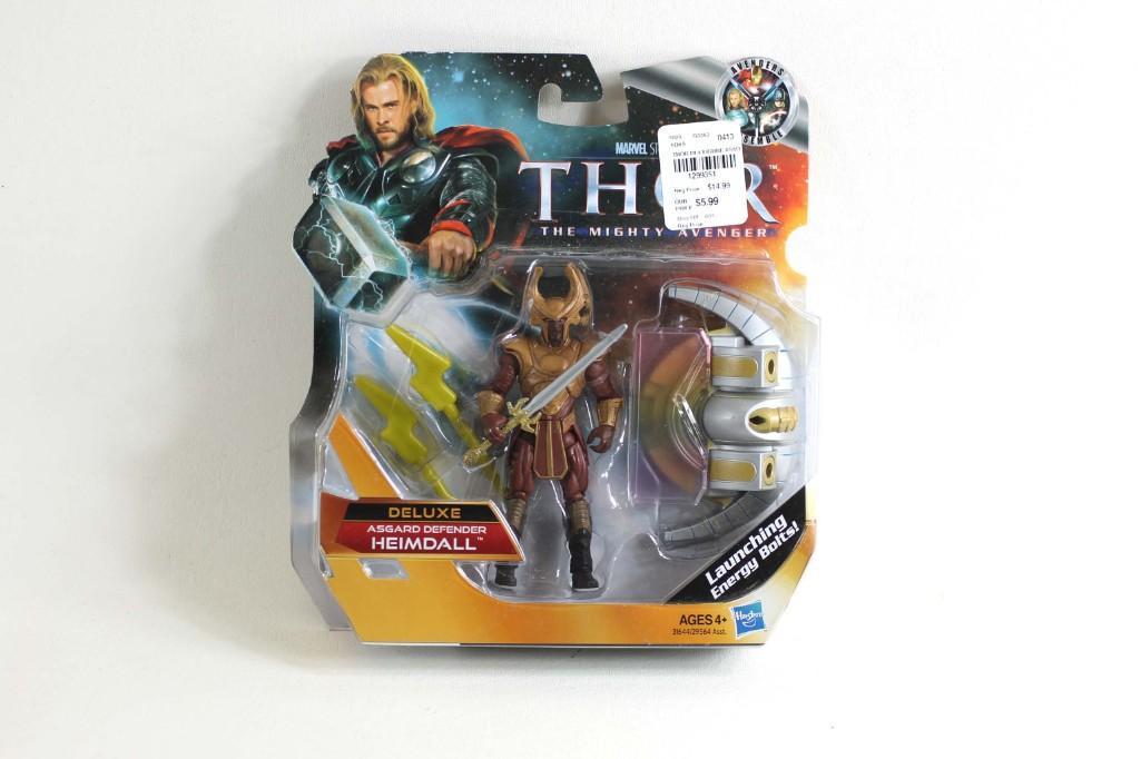 Hasbro Thor Deluxe Hemdall Asgard Defender Action: Hasbro Marvel Thor Deluxe Hemdall Asgard Defender Action Figure New in Package collectible toy