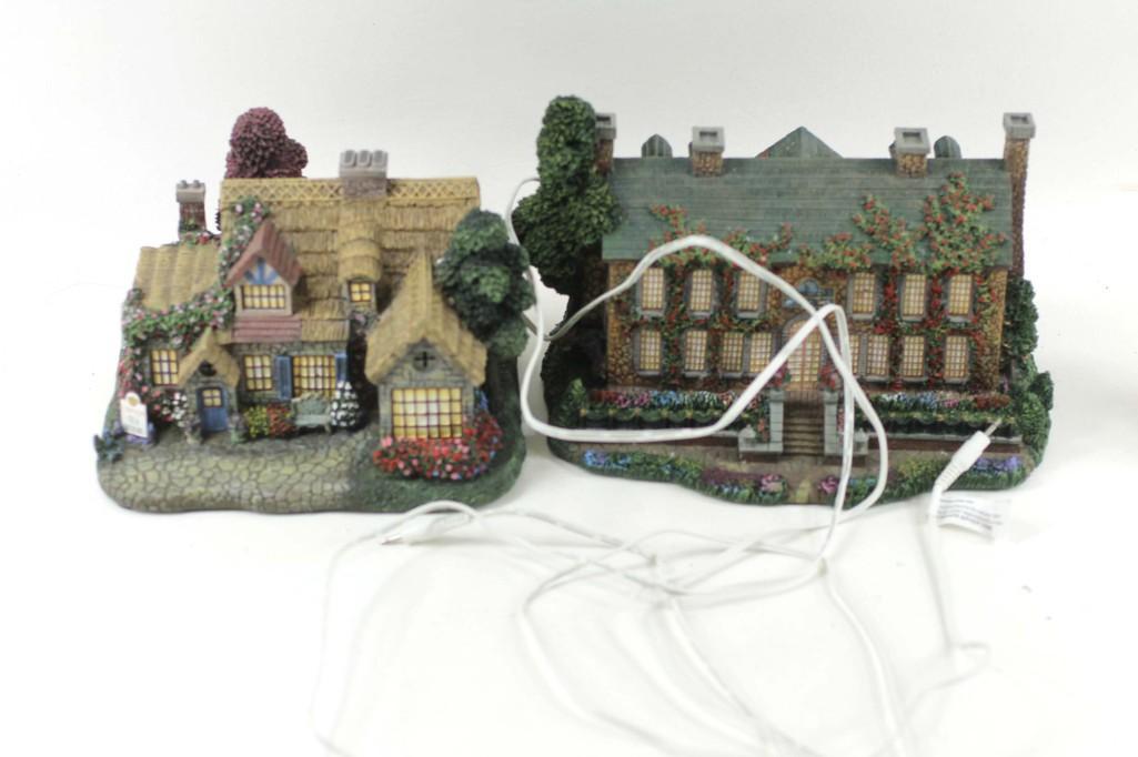Lot of 2 Thomas Kinkade Hawthorne Village Houses (1 of 4)