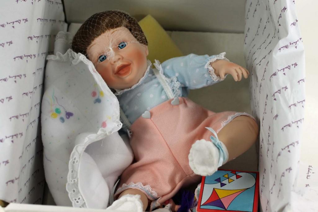 Danbury Mint Jack in the Box Porcelain Doll: Danbury Mint Jack in the Box Porcelain Doll