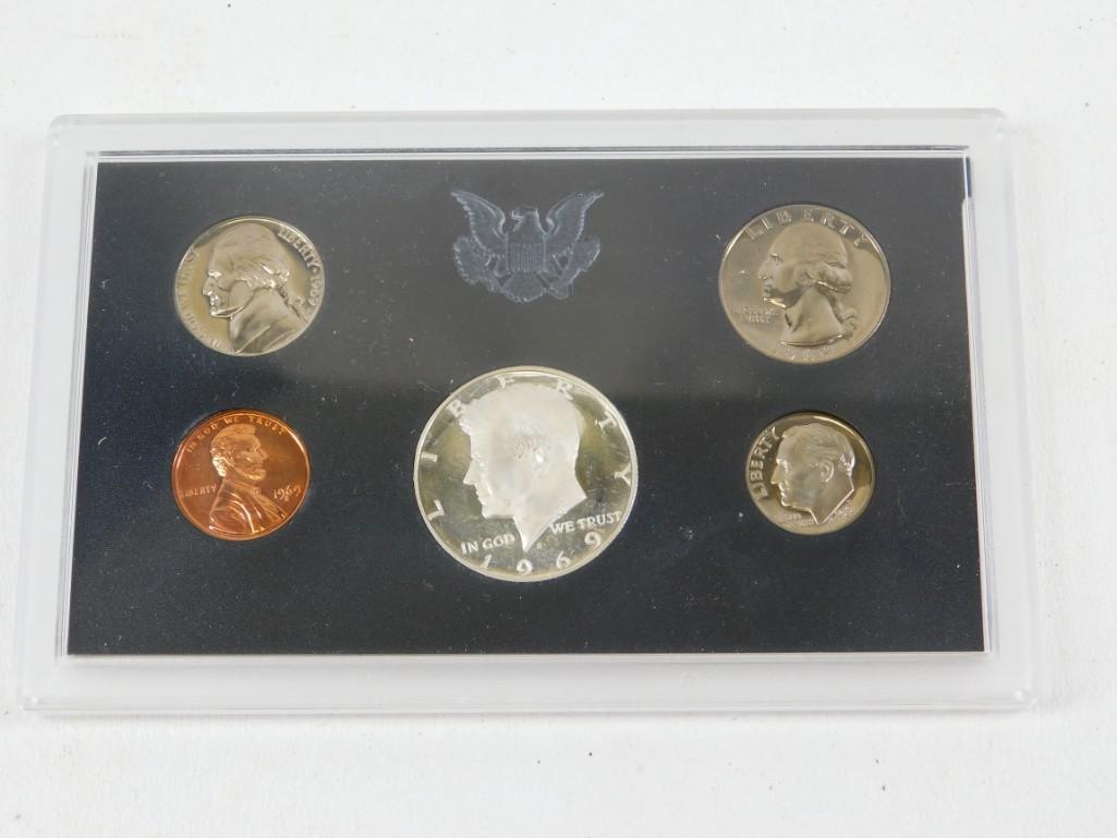 1969 Proof Set Coins (1 of 2)