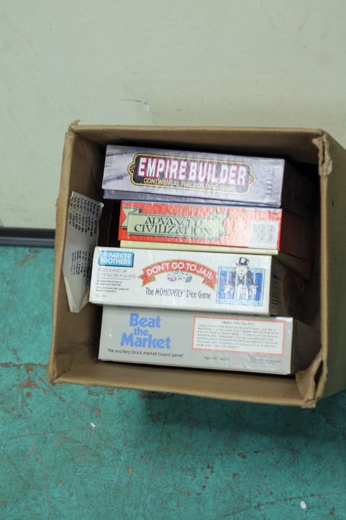 Lot of 4 board games Empire Builder, Advanced (1 of 1)