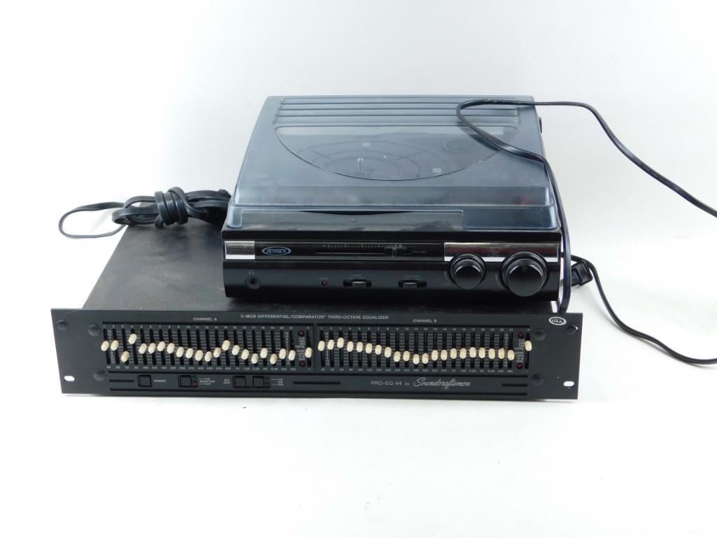 Soundcraftsmen Pro-EQ 44 Equalizer and a Jensen Record (1 of 3)