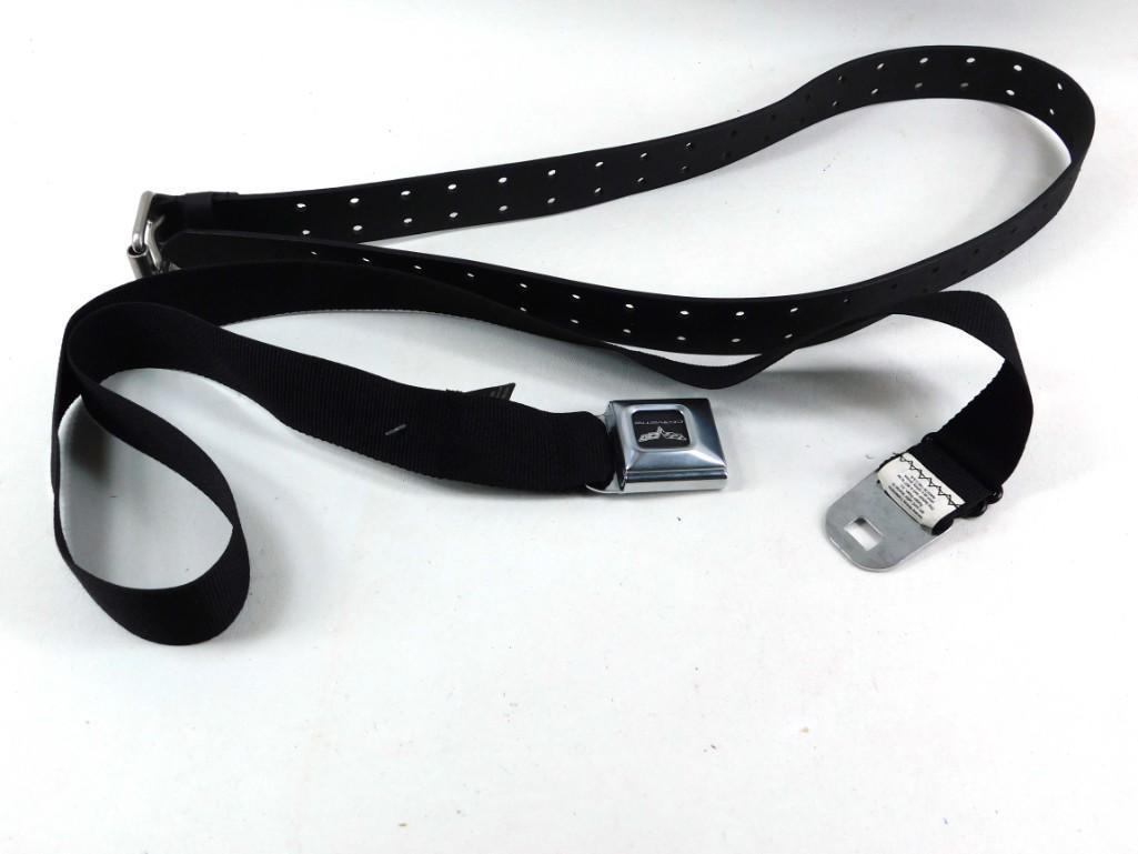 Lot of 2 Belts One Corvette and One Dickies: Lot of 2 Belts One Corvette and One Dickies
