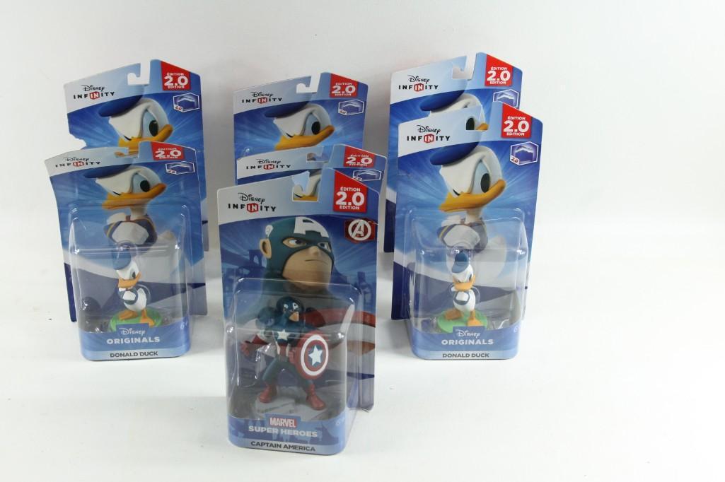 Disney Infinity 2.0 Donald Ducks and Captain America (1 of 3)