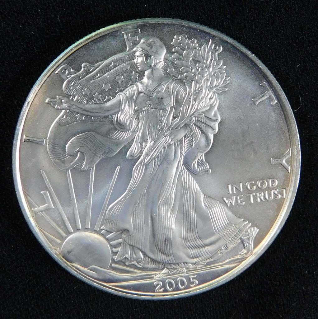 2005 BU American Silver Eagle (1 of 2)