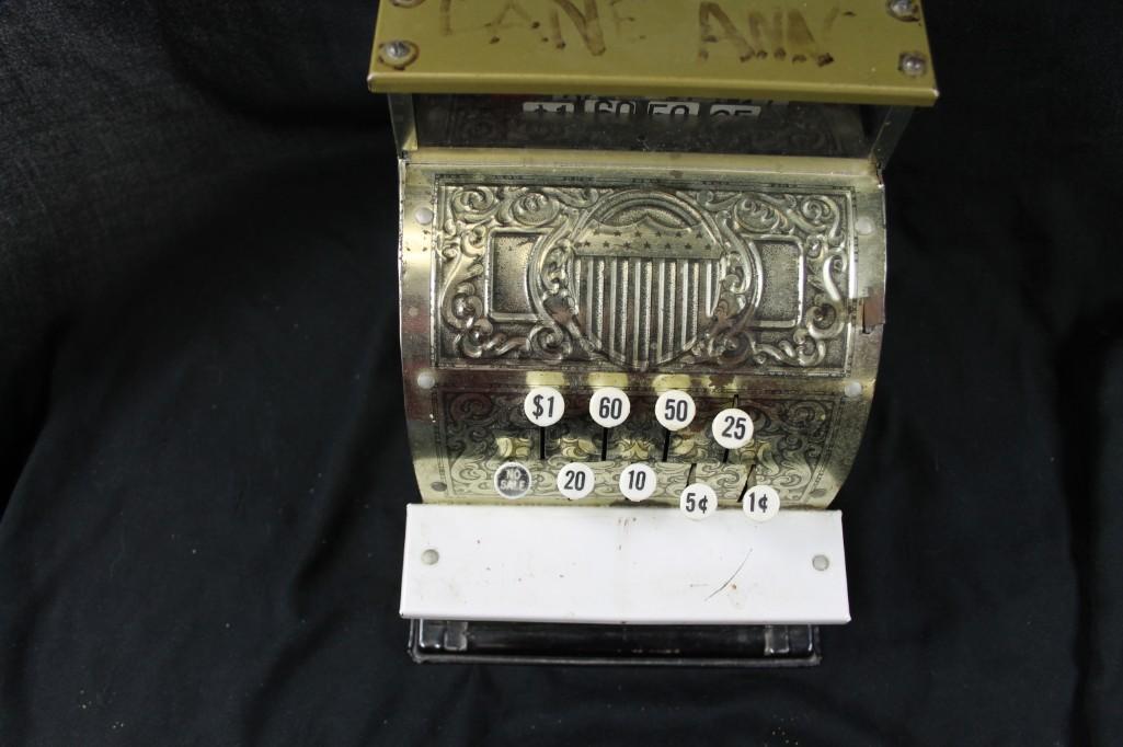Vintage Miniature Benjamin Franklin Cash Register (1 of 7)
