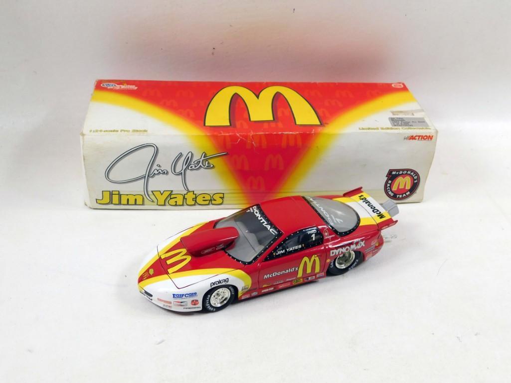 McDonald's Jim Yates NHRA Die Cast Car Replica: McDonald's Jim Yates Die Cast Car Replica