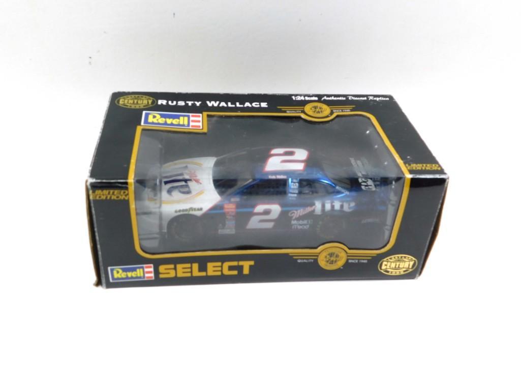 Rusty Wallace Miller Lite Nascar Die Cast Car Replica (1 of 2)