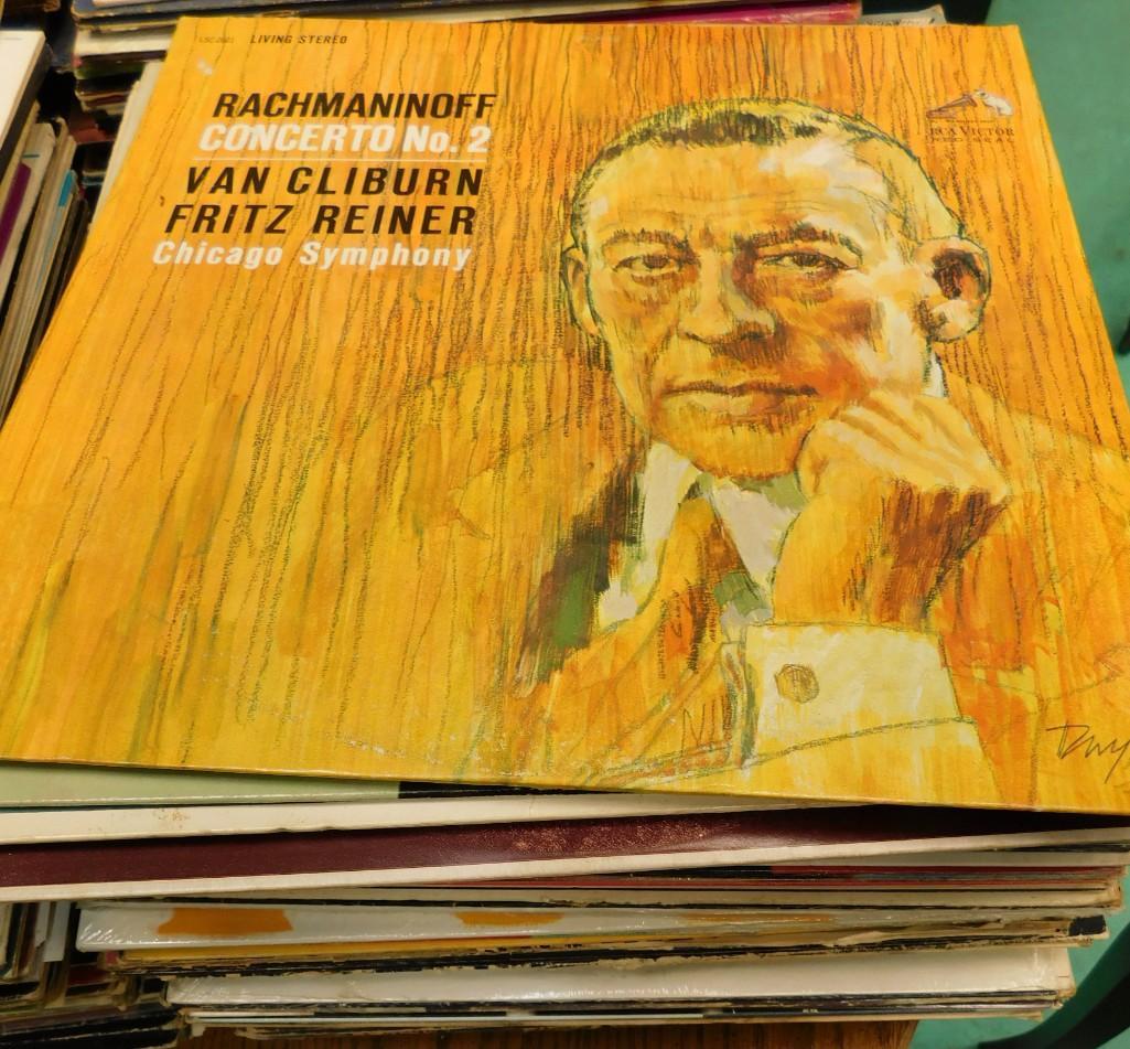Approximately 50-60 record LPs including Orchestra, (1 of 2)