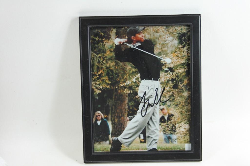 Tiger Woods Signed Picture (1 of 3)