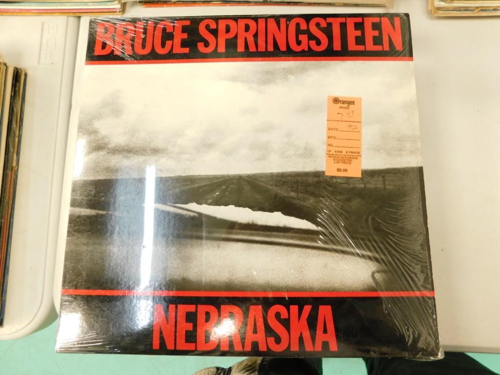 Lot of LP Records including Bruce Springsteen (1 of 2)