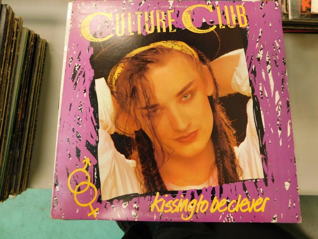 Lot of LP Records including Culture Club: Lot of LP Records including Culture Club Wang Chung, Thompson Twins, The Band, Paul McCartney, Triumph, Barry Manilow, Olivia Newton John, Climax Blues Band, Alan Parsons Project, Bette Midler, Bruce