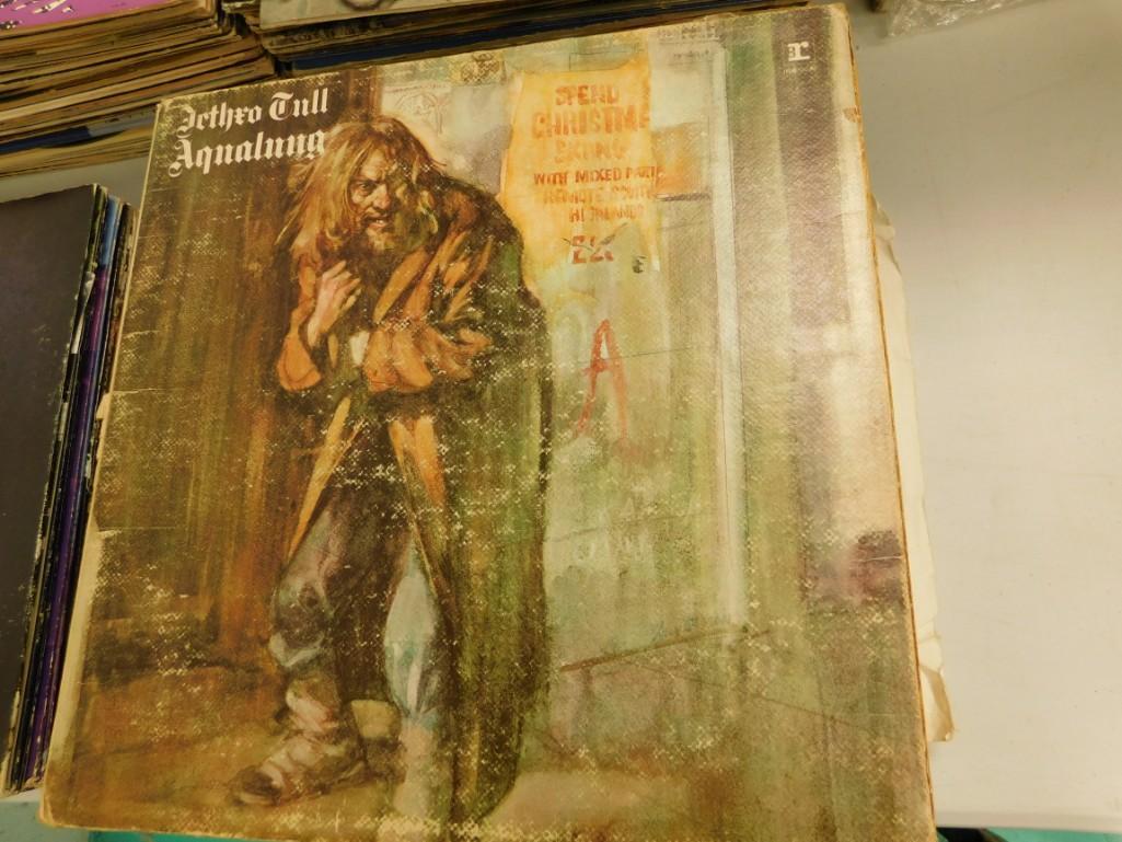 Lot of LP Records including Jethro Tull (1 of 2)