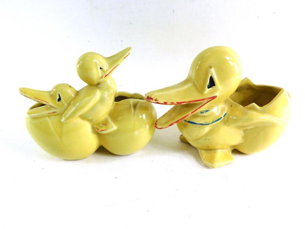 Vintage Ceramic Duck Succulent Planters (1 of 4)