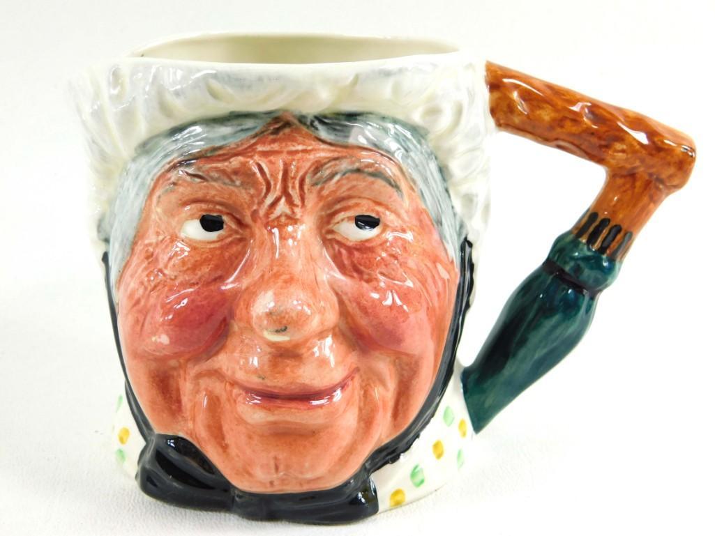 Mrs Sarah Gamp Toby Jug Lancaster Sandland Character: Mrs Sarah Gamp Toby Jug Lancaster Sandland Character Mug